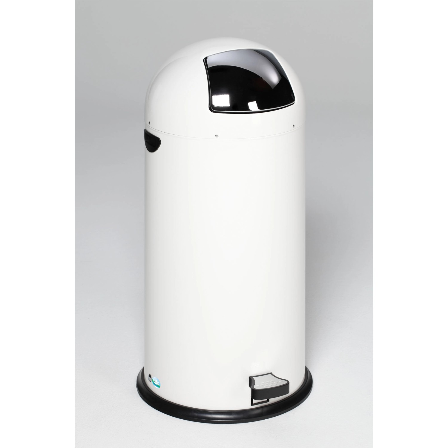 PROREGAL Klassischer Abfallsammler Mit Einwurfklappe Inneneinsatz Fußpedal günstig online kaufen