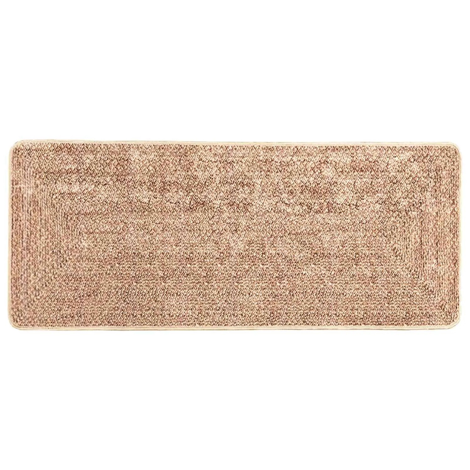 vidaXL Teppichläufer MARSA Gelb 100 x 200 cm Polyester und PVC 42023223
