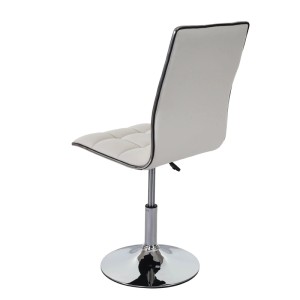 CHEFGASTRO Esszimmerstuhl 103x43x54cm Sitzhöhe 41cm Kunstleder Weiß