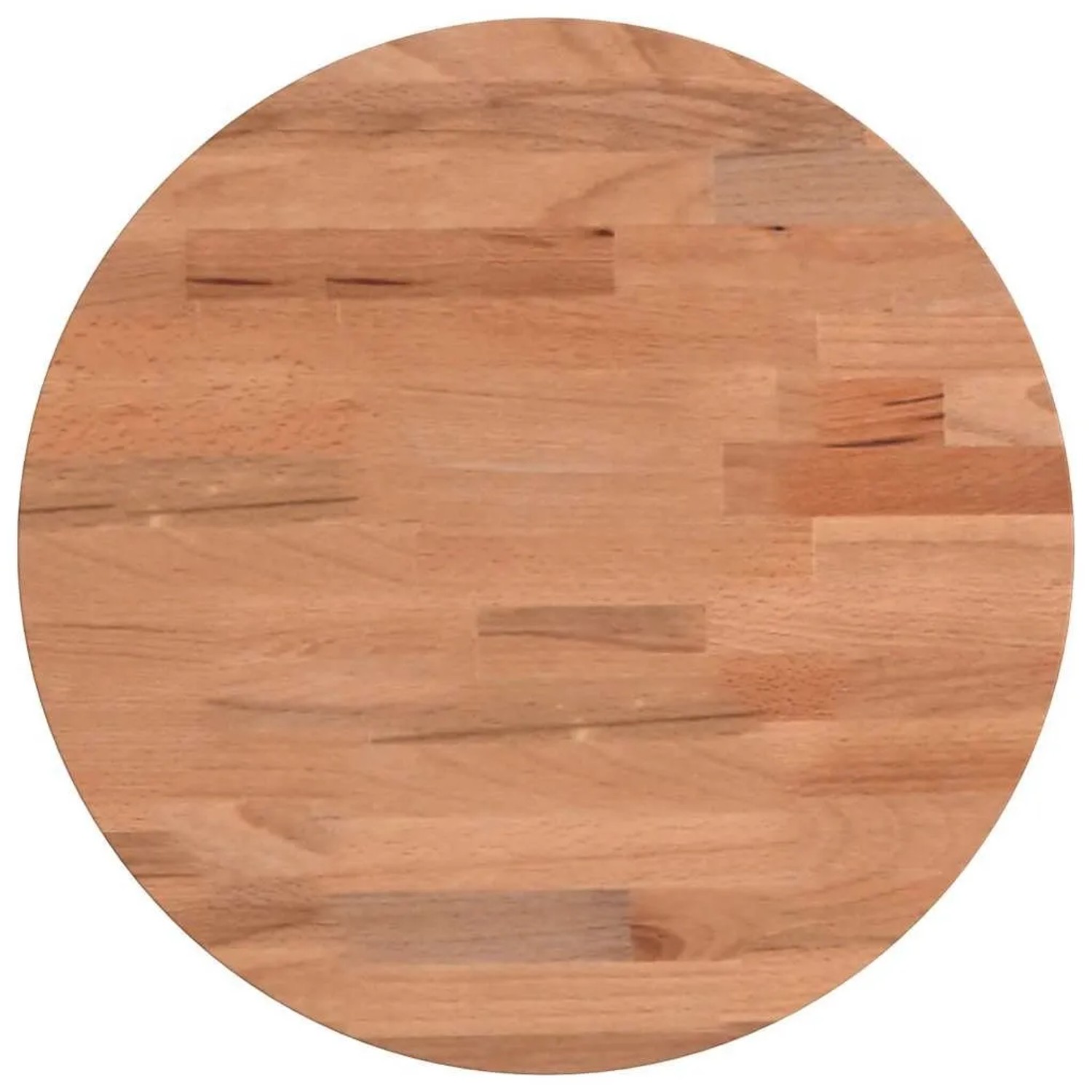 vidaXL Tischplatte Ø30x1,5 cm Rund Massivholz Buche 355927