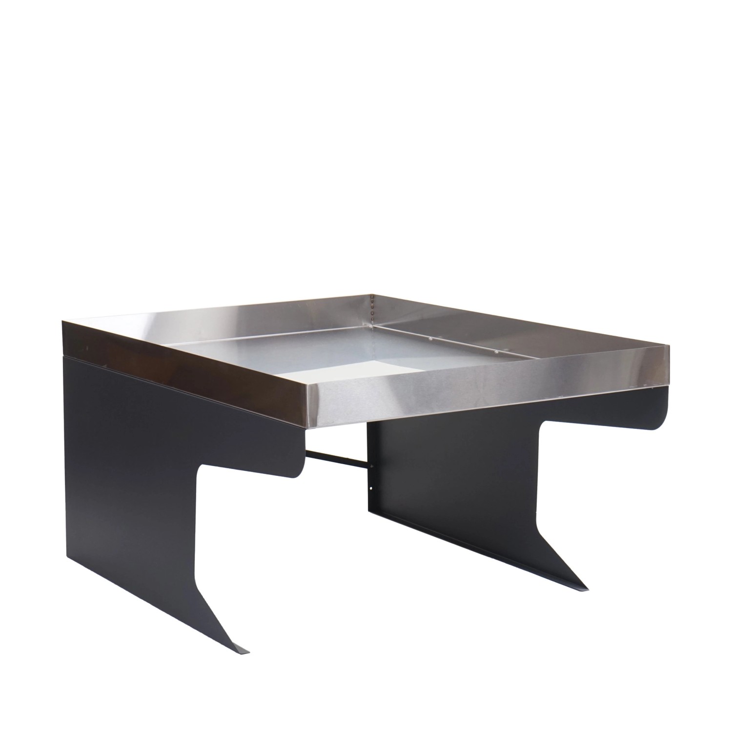 PROREGAL Mähroboter-Garage XL Mit Pflanzkasten 47x70x100cm Metall Edelstahl günstig online kaufen