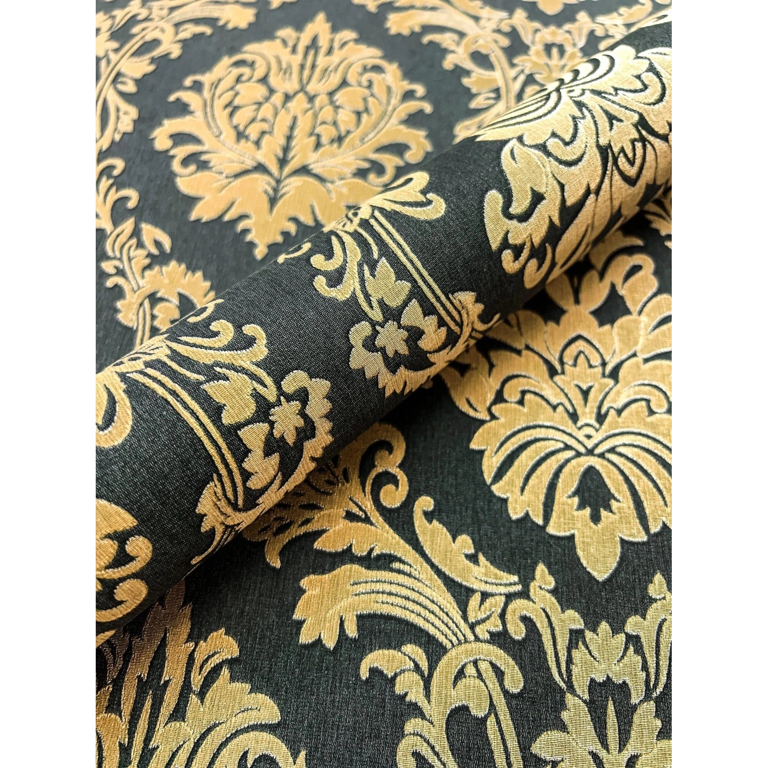 Newroom Vliestapete Nikulai Black Ornamente Modern FSC® günstig online kaufen