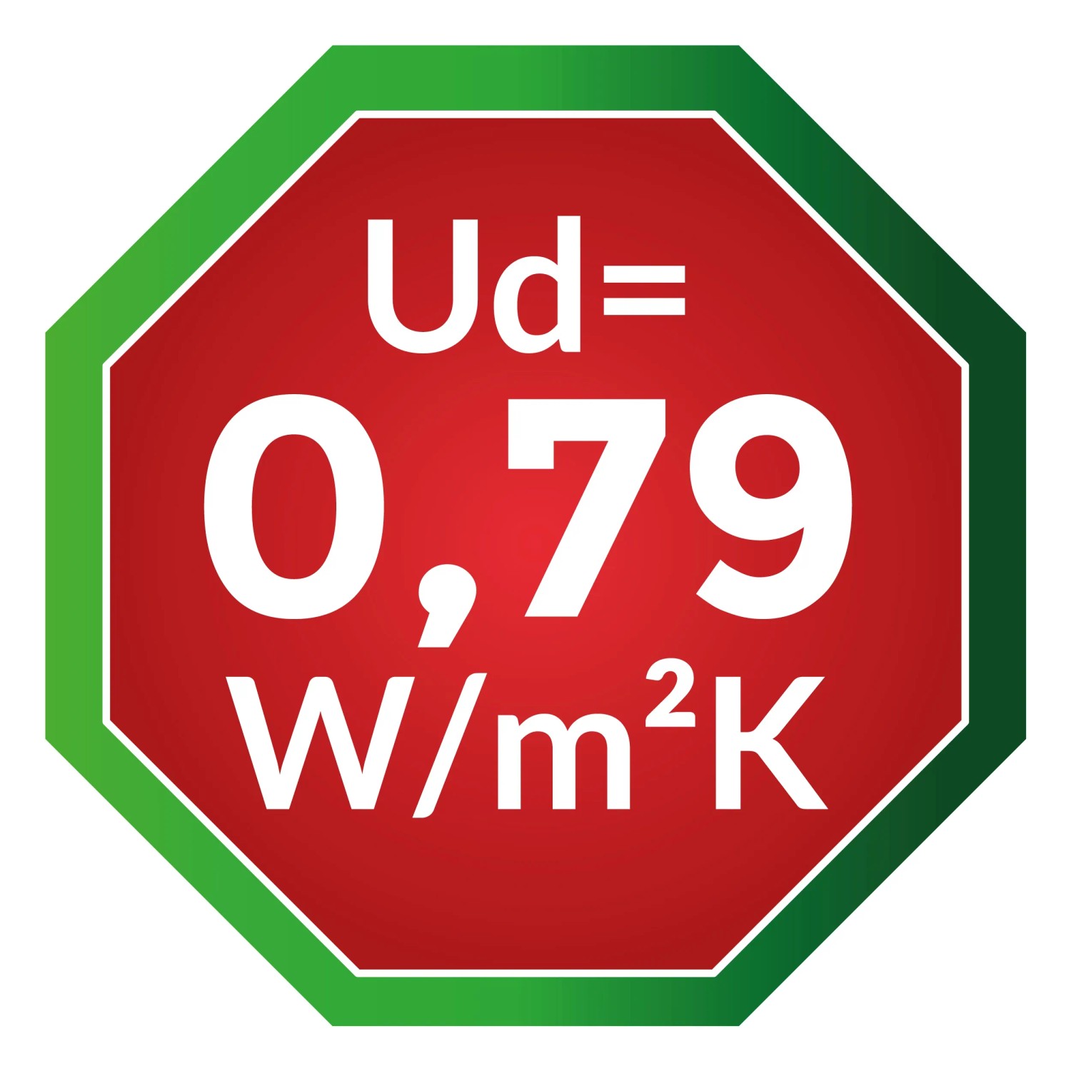 Ud-Wert 0,79 W/m²K für Splendoor Thermospace Haustür Berlin Prime Woodeffect
