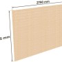 Holzbrüder Carport Rückwand Ralf, Fichte, 207,5x279cm, naturbelassen. Zubehör für Carports.