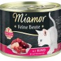 Miamor Feine Beute Rind, 185g Dose Katzen-Nassfutter mit Rindfleisch und Innereien, getreidefrei.