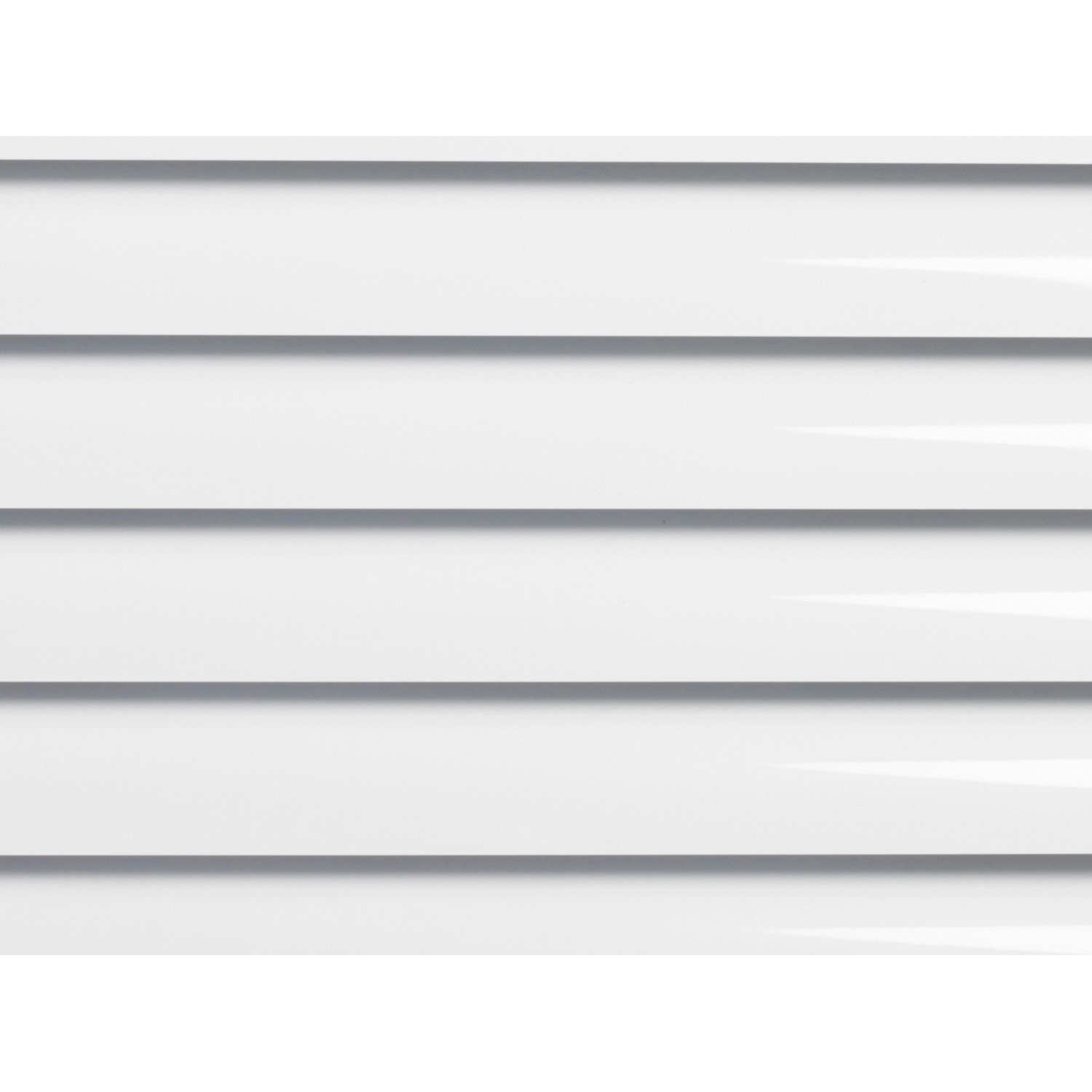 Weiße Aluminium Jalousie Burgos, 70x160 cm, für Fenster, Licht- und Sichtschutz.