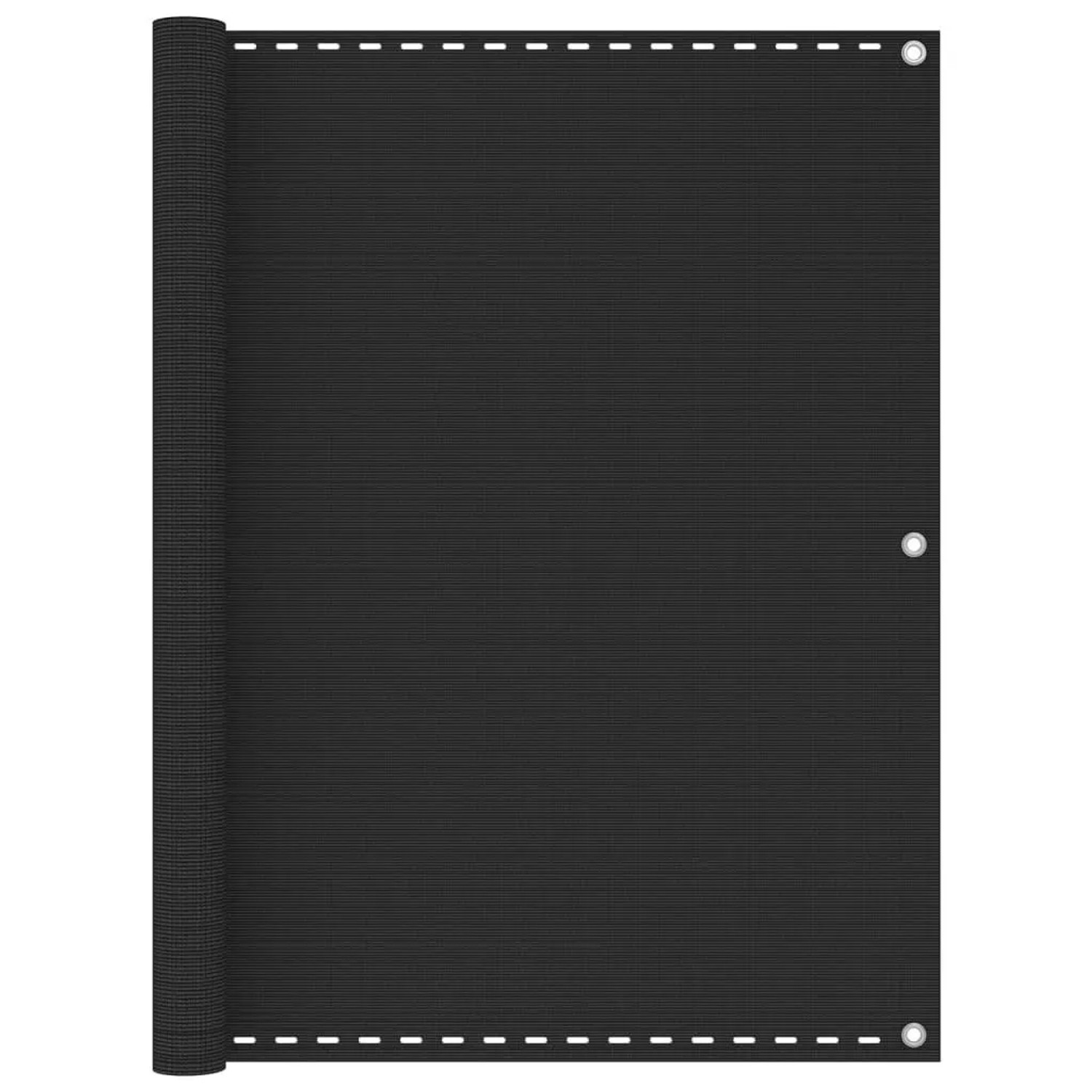 vidaXL Balkon-Sichtschutz HDPE 120x500 cm Anthrazit 310846