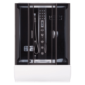 Kerra Hydromassagekabine XL 151x86 cm mit Duschwanne