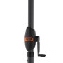 Detailaufnahme: Kurbelmechanismus des blau-grauen Doppler Marktschirms MyZone.