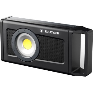 Ledlenser iF4R Music Baustrahler: Robuste LED-Taschenlampe mit Lautsprecher für Baustelle & Werkstatt.