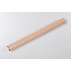 Handlauf aus Buchenholz, massiv, 150 cm lang, Ø 40 mm, für den Innenbereich.
