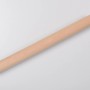 Handlauf aus Buchenholz, massiv, 150 cm lang, Ø 40 mm, für den Innenbereich.
