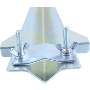 Videx Garden Sonnenschirmhalter Easyfix Rasendorn, verzinkter Stahl, Detailansicht.