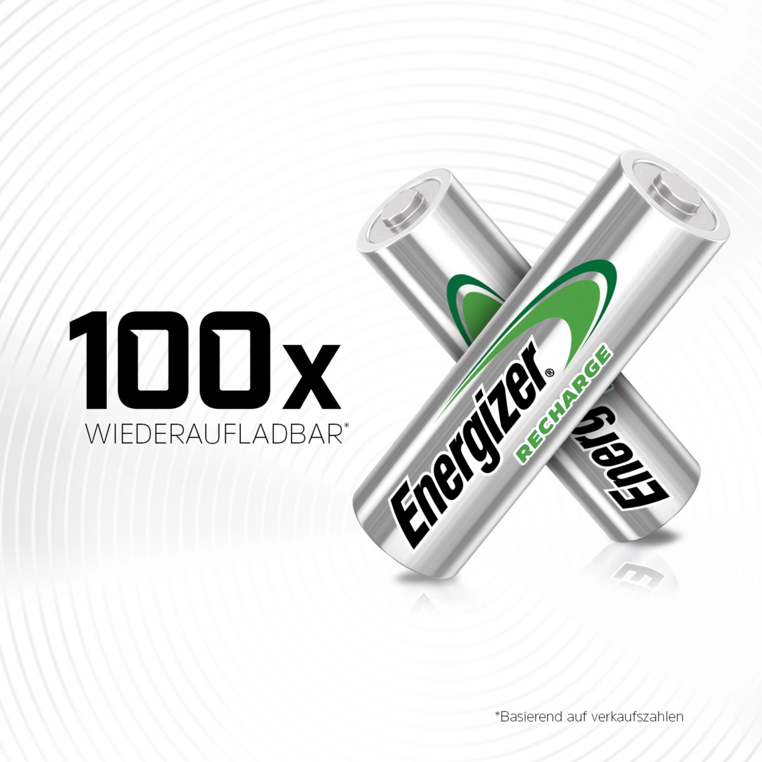 Energizer Akku Extreme AA Mignon 2300 mAh 4 Stück Wiederaufladbar