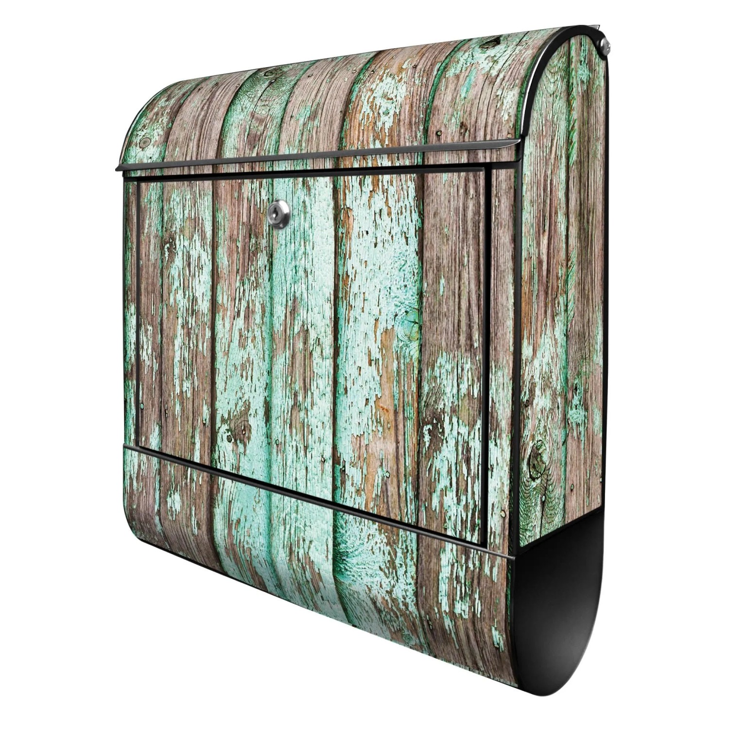 Banjado Design Briefkasten Schwarz Pulverbeschichtet 39x47x14cm 2 Schlüssel günstig online kaufen