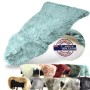 KARAT Schaffell Audrey in Duck Egg Farbe. Premium Lammfell, vielseitig einsetzbar. Weitere Farben unten.