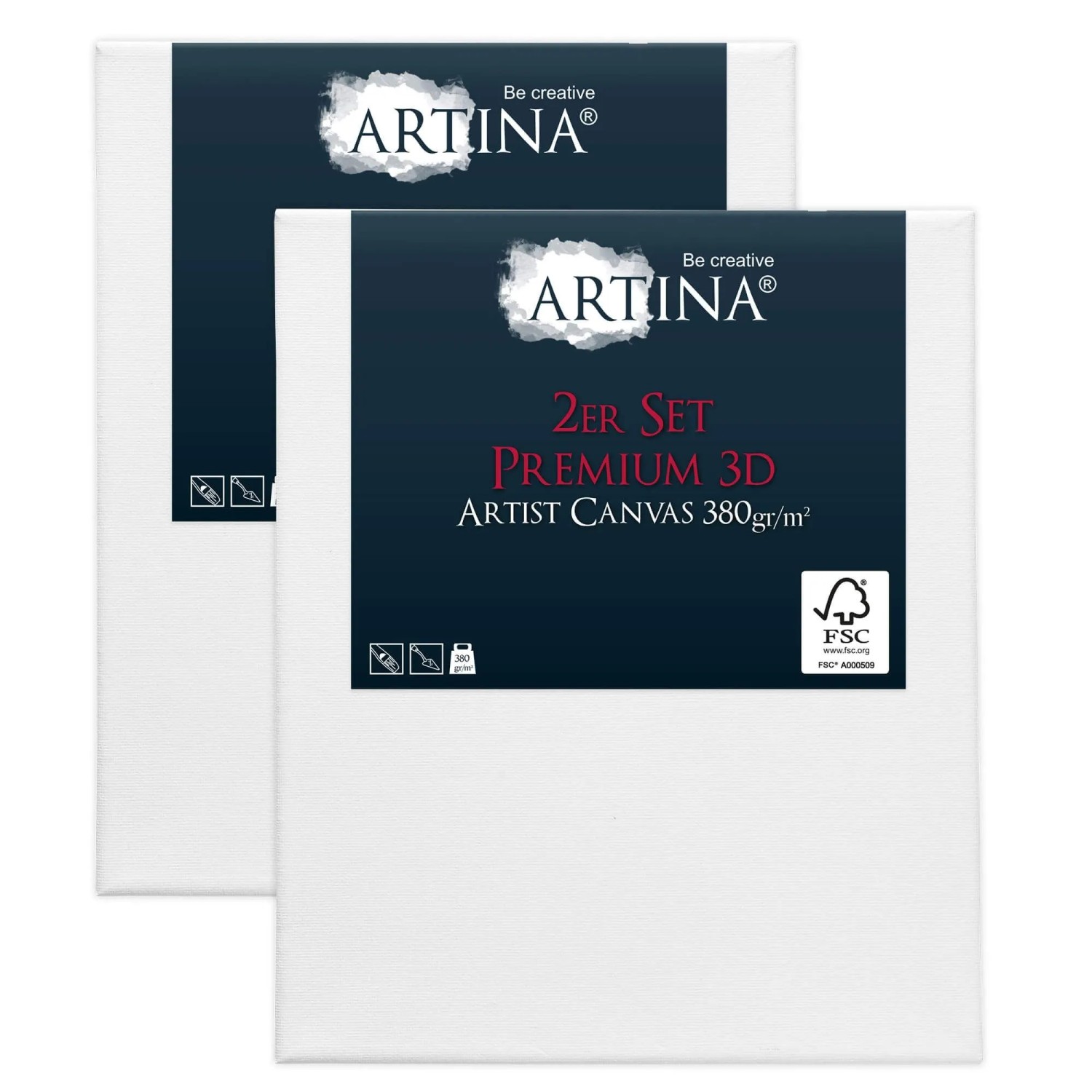 Artina Premium 3D Keilrahmen 30x40cm FSC 2tlg günstig online kaufen