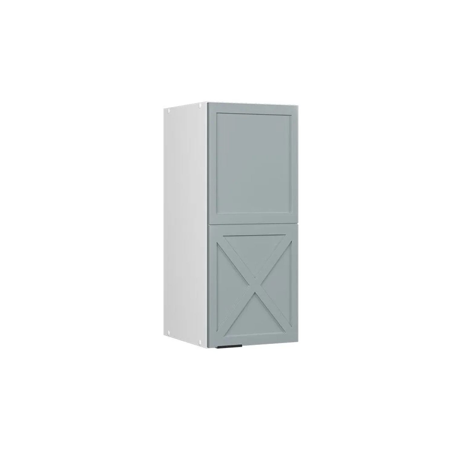 Vicco Küchenschränke Fame-Line Hängender Küchenschrank HellBlau-Grau 30 cm