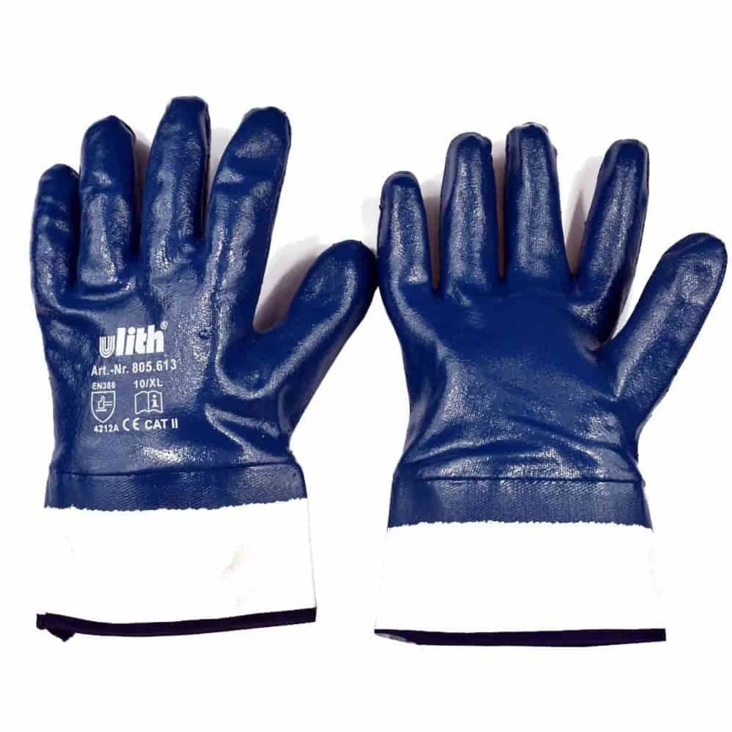 Boni-Shop Arbeitshandschuhe Nitril Blau Größe Xl/10