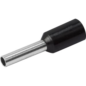 Isolierte Aderendhülse, Ø 1,5 mm, 100 Stück, für sichere Kabelverbindungen.