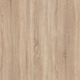 Dekorplatte MDF Sonoma Eiche, 139,8x103,3x1 cm, für Möbelbau & Regalböden.