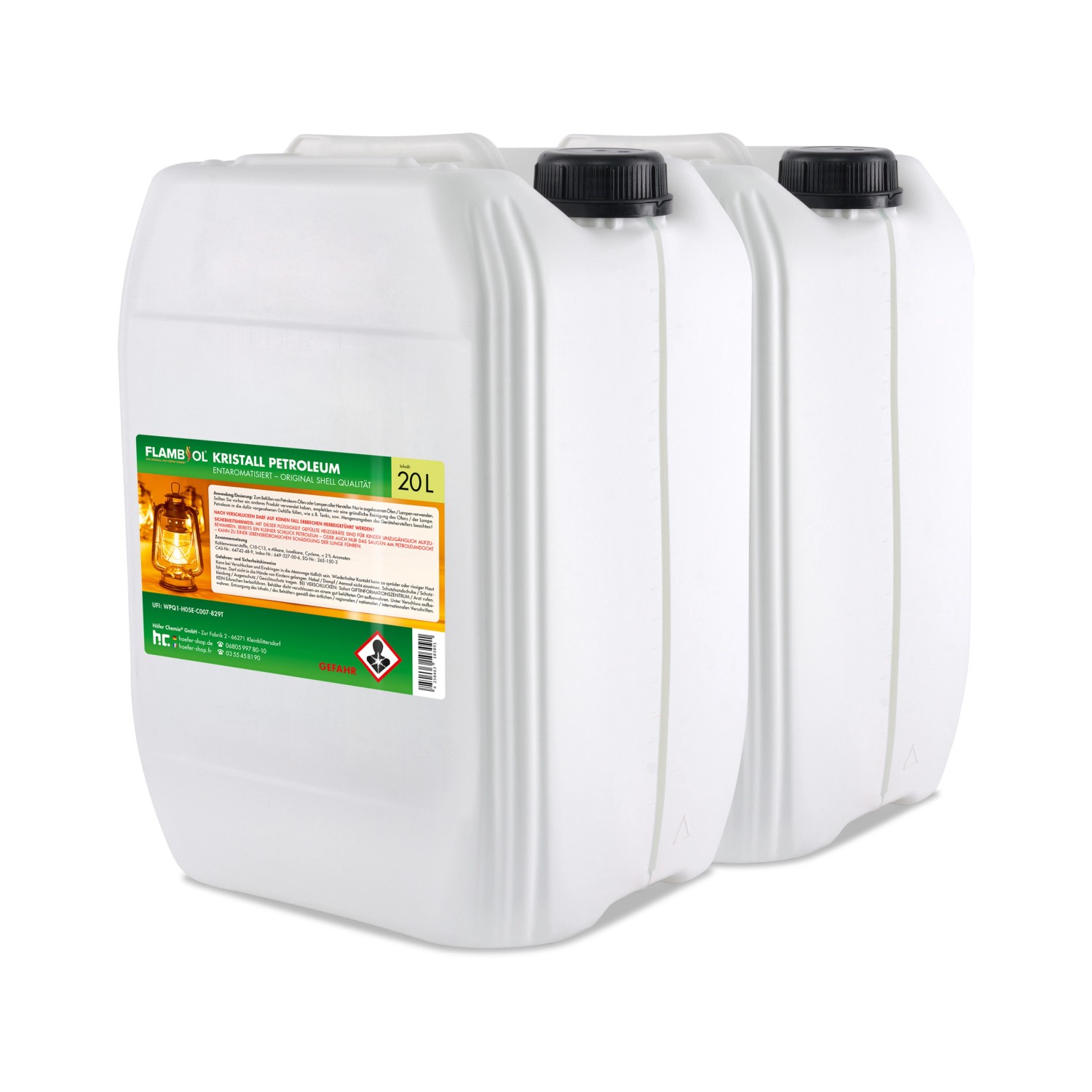 Flambiol Petroleum Heizöl 2 x 20l günstig online kaufen