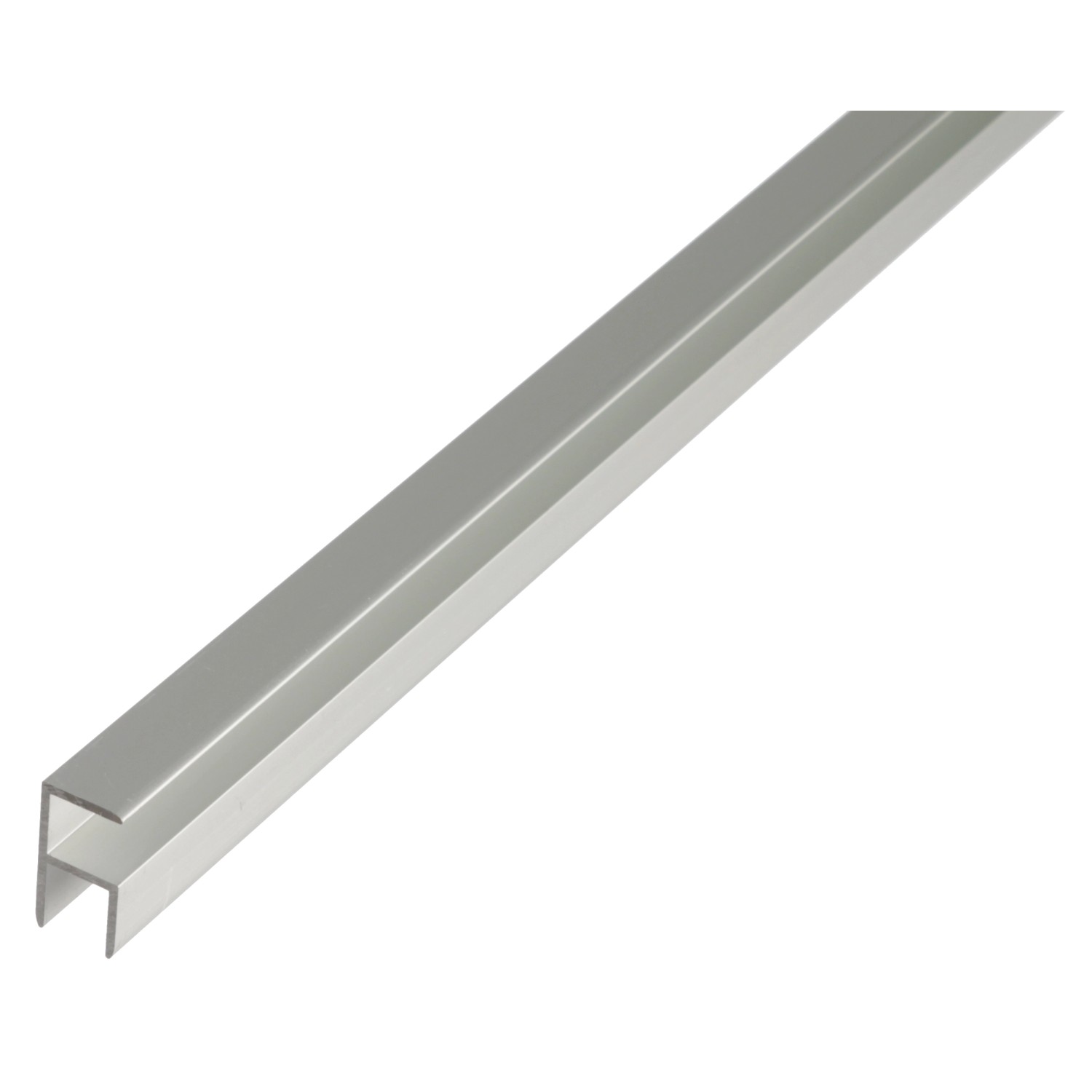 Eckprofil Aluminium 20 mm x 9 mm x 2.000 mm Silber
