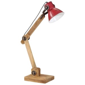vidaXL Schreibtischlampe 25 W Rot 23x18x96 cm E27 371841