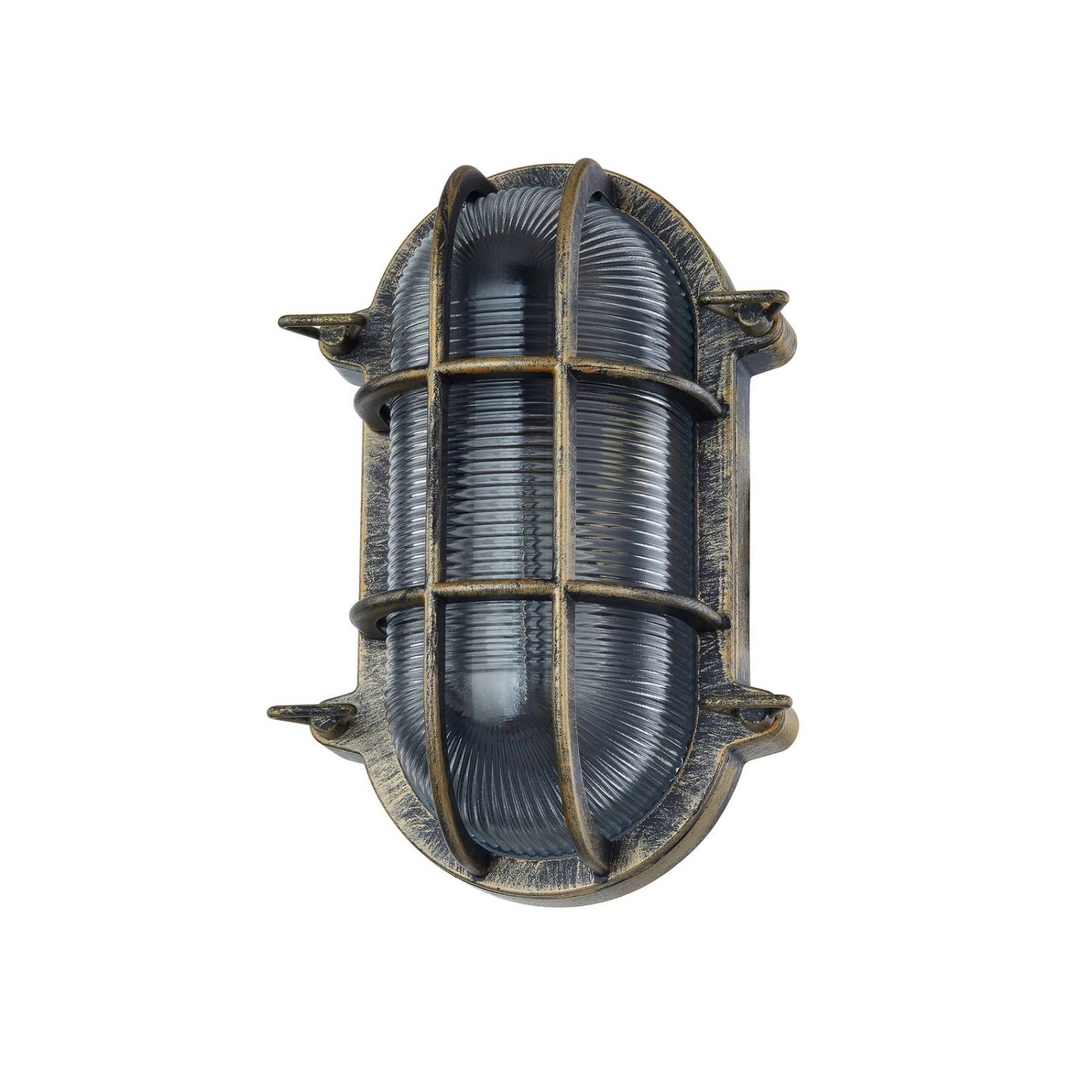 Lindby Daaje 10012816 Spritzwassergeschützt Vintage Industriell in Bronze aus Aluminium 1-flammig E27