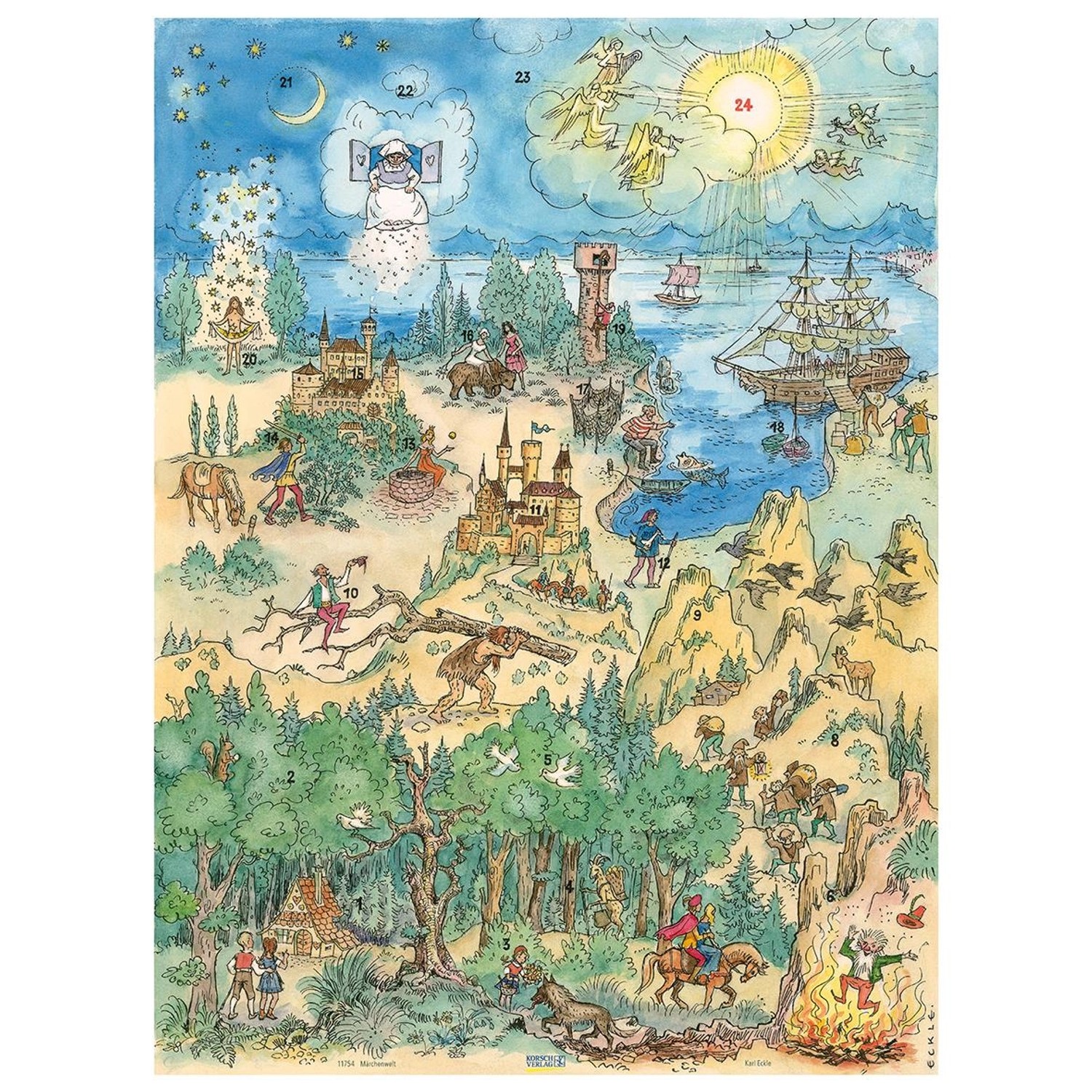 Adventskalender »Märchenreise«