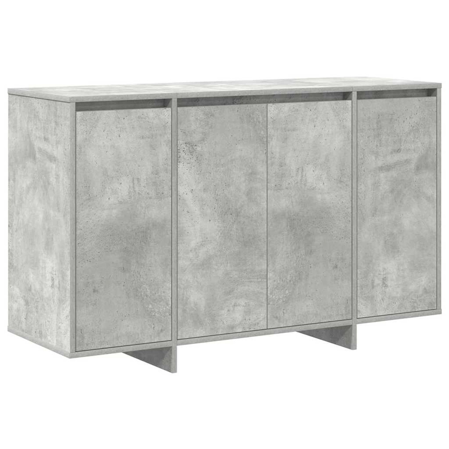 vidaXL Sideboard Betongrau 120 x 41 x 75 cm Holzwerkstoff 3333899 günstig online kaufen
