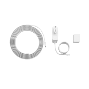 Philips Hue Lightstrip Flux 3m mit Netzteil und Steuerungseinheit.