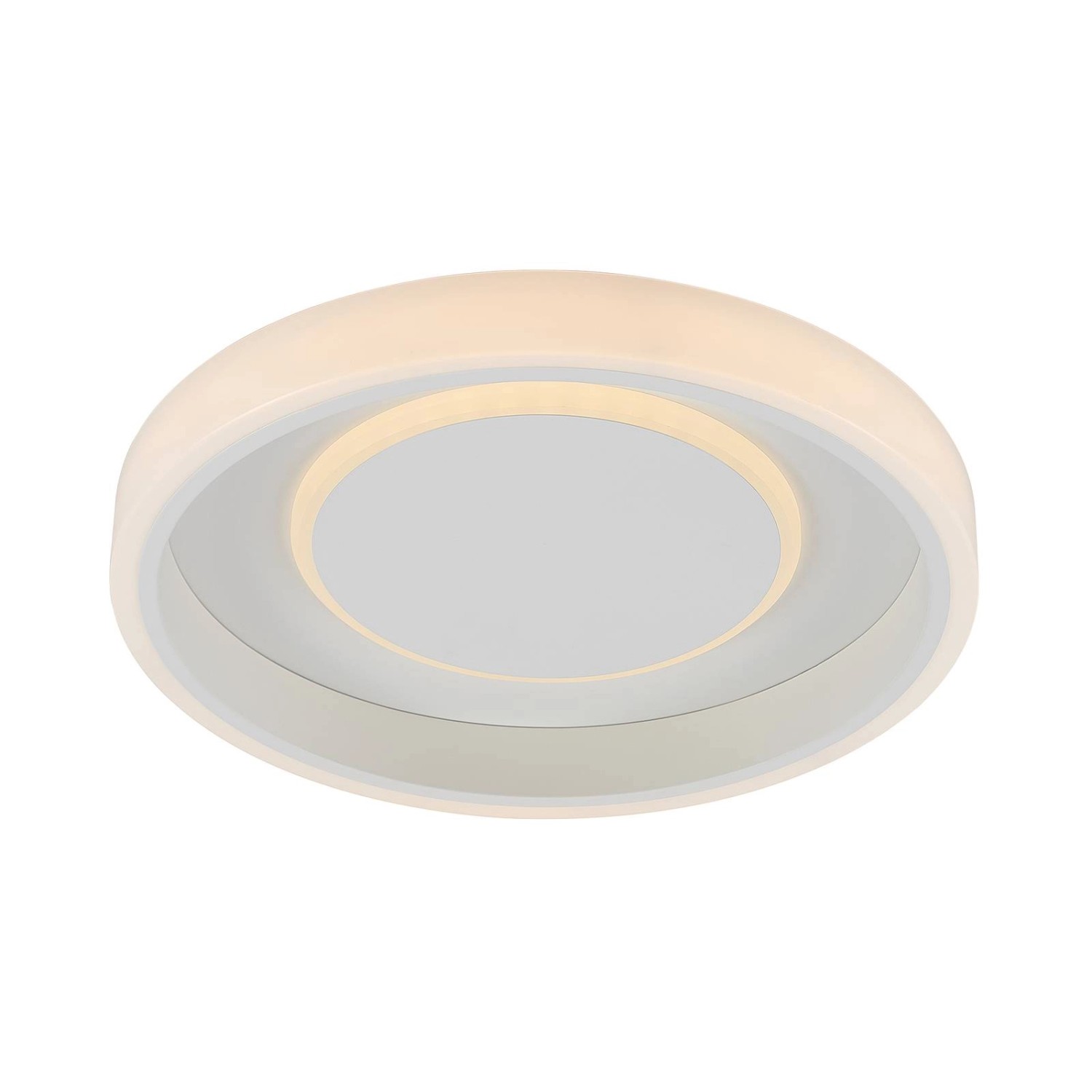 Lindby LED Deckenleuchte Wikani 9924008 Dimmbar mit Leselampe Modern in Wei günstig online kaufen