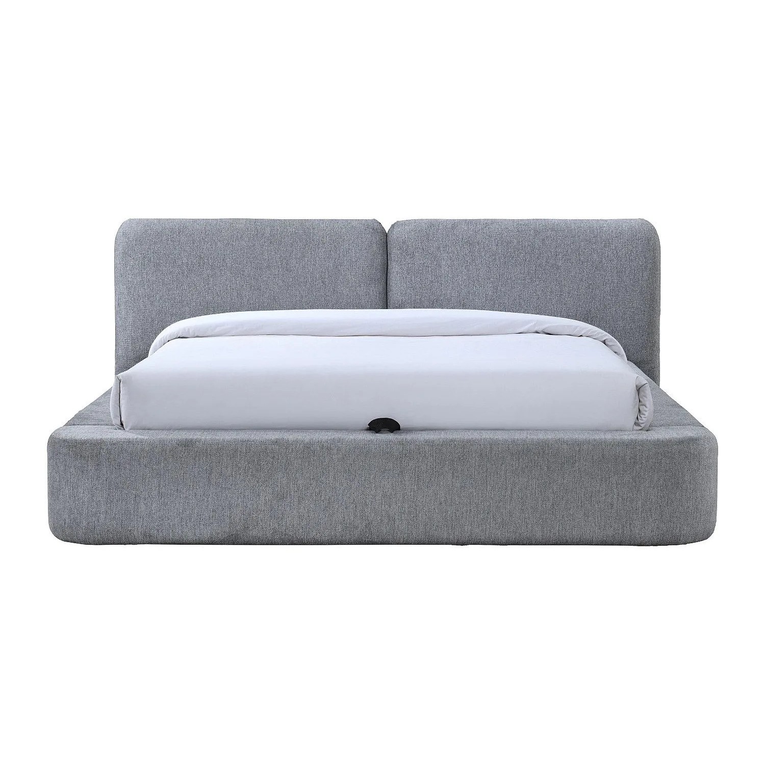Vente-unique Bett Mit Bettkasten Judalo Grau 241 cm