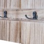 MCW Wandgarderobe C89 Welcome, Shabby Naturbraun mit 8 Haken.