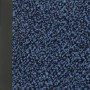 Detailaufnahme der blauen Karat Schmutzfangmatte SKY (120x300 cm) mit meliertem Flor.