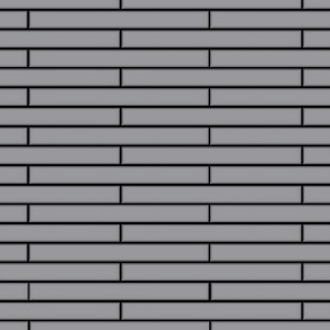 Matte Edelstahl Mosaikfliese in Grau, matte Oberfläche. Ideal für Bad, Küche und Wohnbereich.