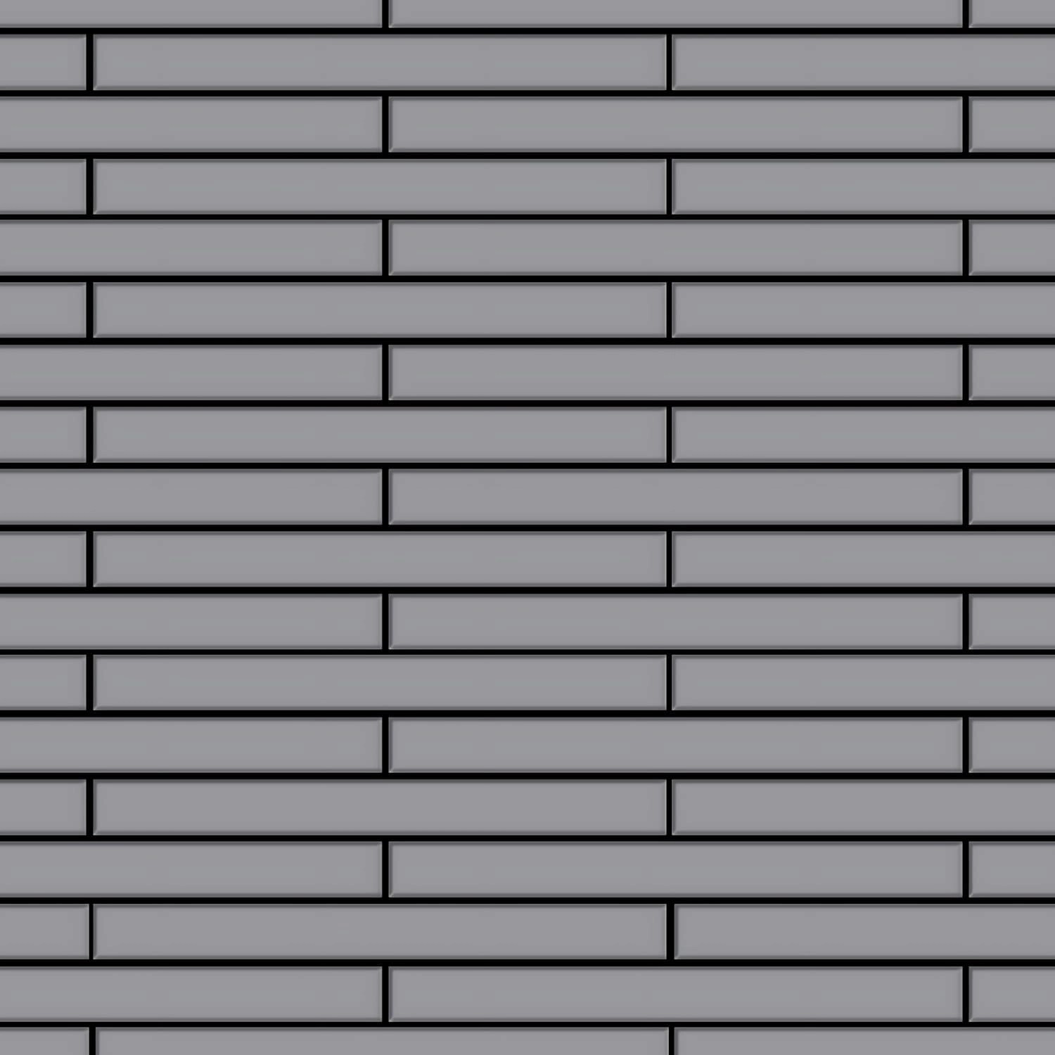 ALLOY Mosaik Fliese Massiv Metall Edelstahl Matt Grau 1,6mm Stark Avenue-s- günstig online kaufen