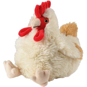 Warmies® Wärmestofftier Huhn, ca. 25cm hoch, mit Hirsekorn-Kräuterfüllung.