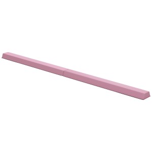 Rosa SPORTNOW Schwebebalken aus Kunststoff und Polyester, ideal für Sport & Fitness zu Hause.
