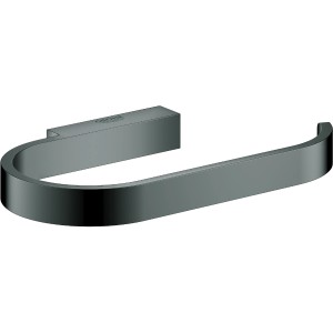 Grohe Selection Toilettenpapierhalter ohne Deckel in Hard Graphite, Wandmontage.