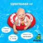 Freds Swim Academy Schwimmreifen Classic Rot, Baby im Wasser. Schwimmhilfe für Kinder von 3 Monaten bis 4 Jahren.