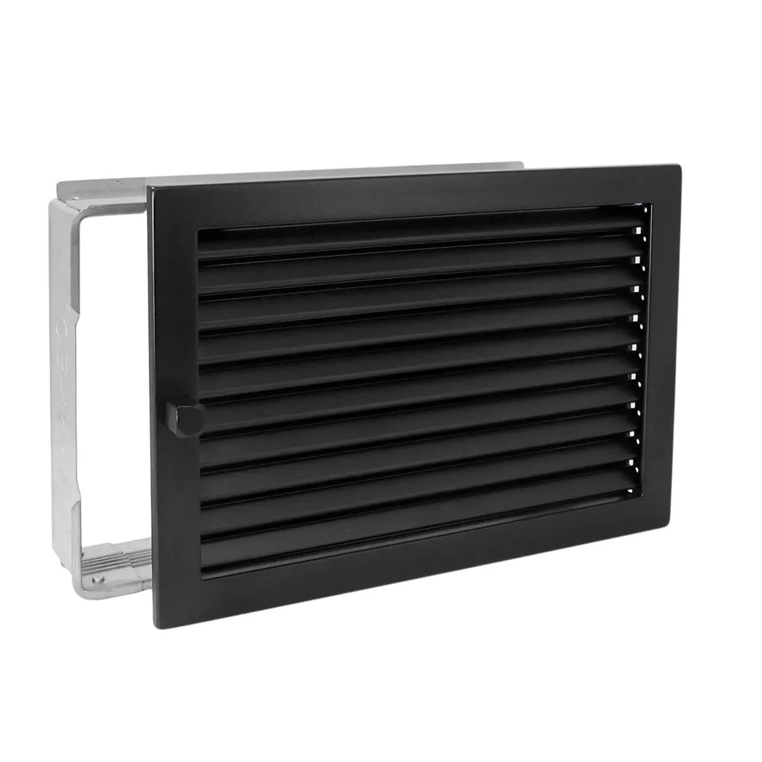 Häusler Warmluftgitter WG 3523 S Lüftungsgitter Schwarz 350 x 230mm Abluftgitter