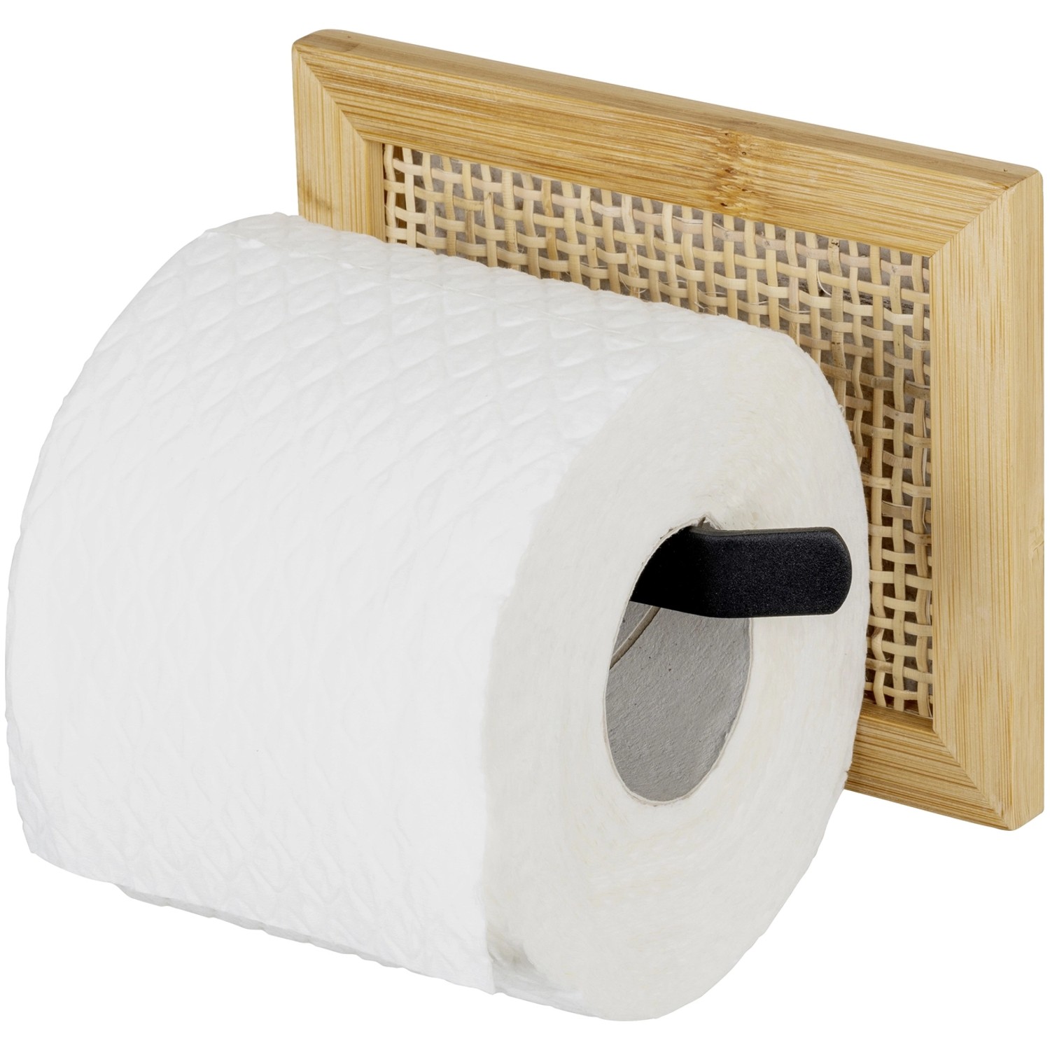 Wenko Toilettenpapierhalter Allegre aus Bambus und Rattan Natur kaufen