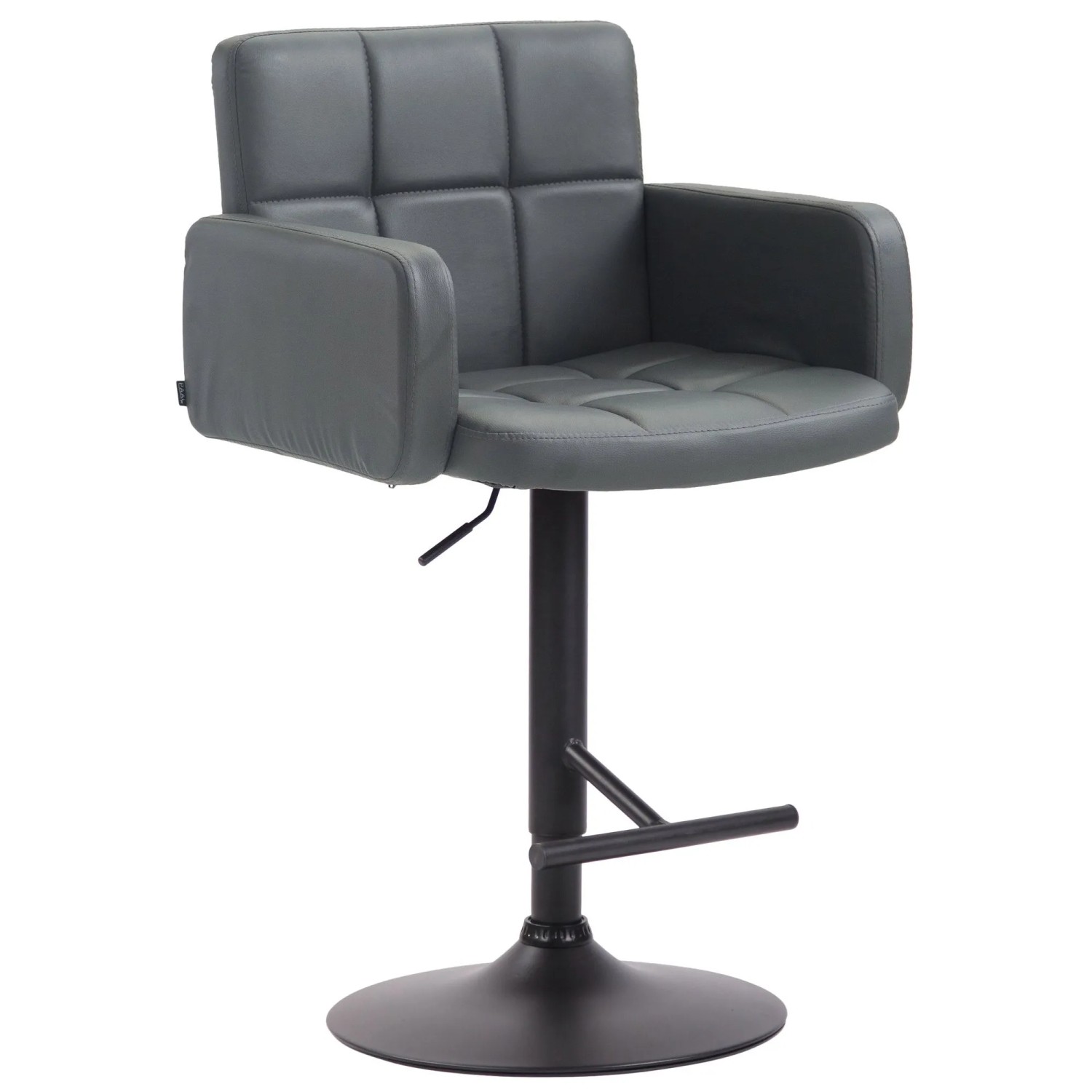 CLP Barhocker Los Angeles Grau/Schwarz
