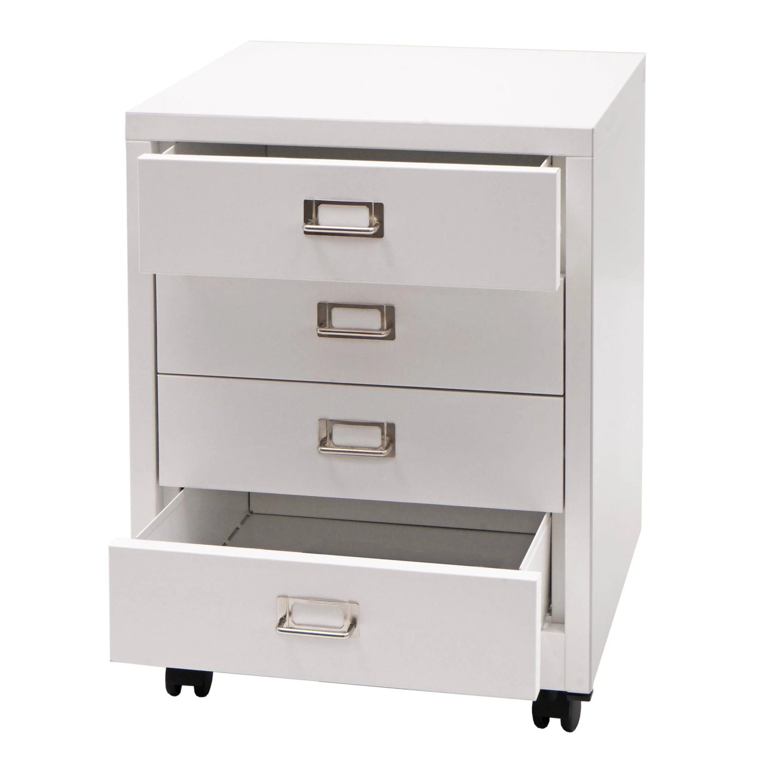 MCW Rollcontainer L49 Weiß  4 Schubladen günstig online kaufen