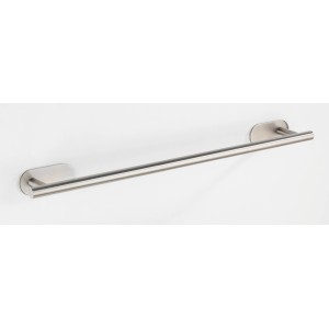 Wenko Badetuchstange Turbo-Loc Orea Matt Edelstahl, zur Wandmontage ohne Bohren.