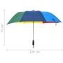 vidaXL Faltbarer Regenschirm Automatisch Mehrfarbig 124 cm 149143_7