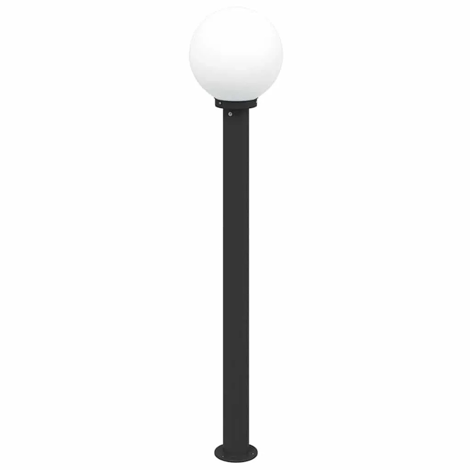 vidaXL Pollerleuchte 120 cm Schwarz IP44 4006113