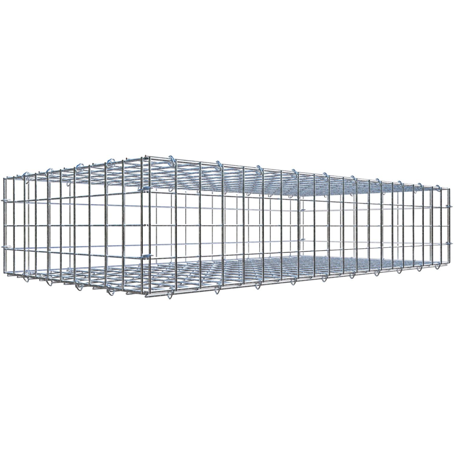 Thumbnail - Gabiona C-Ring-Gabione 20 x 100 x 50 cm Maschenw 5 x 5 cm